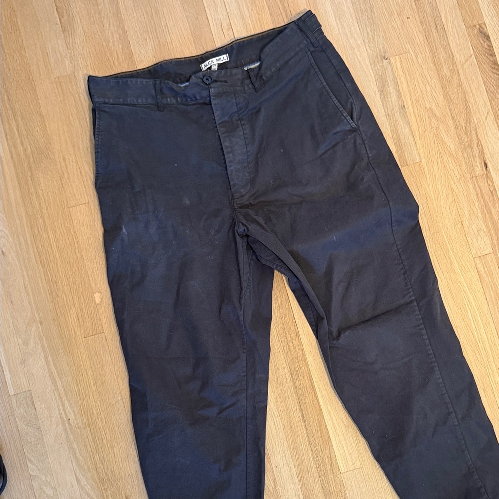 Alex Mill Men's Dark Blue Chinos